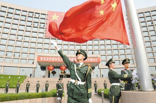国旗仪式经验