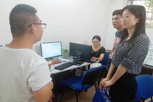 我的两个实习教师