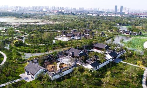 公园四季的美丽