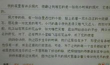 一张照片作文600字初一