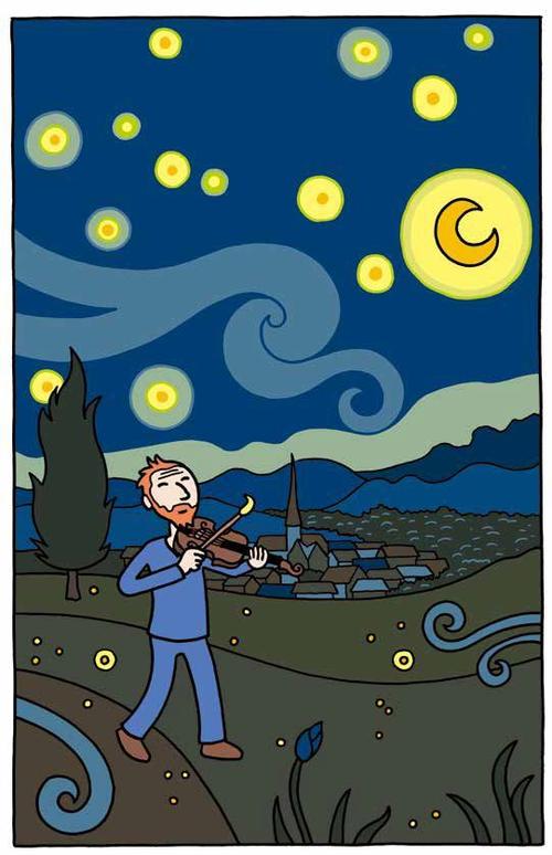 van gogh在我心中的构成