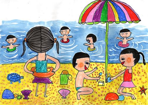 夏季绘画
