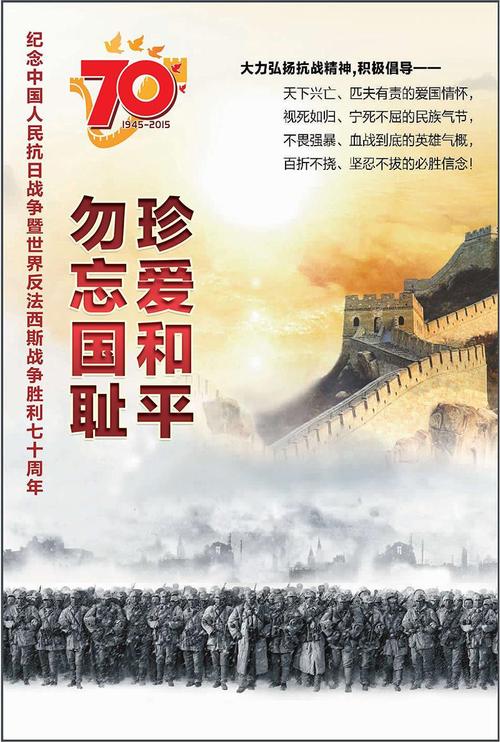 珍惜和平，不要忘记国家羞辱