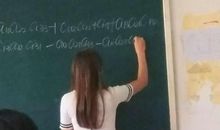 我想当一位数学老师