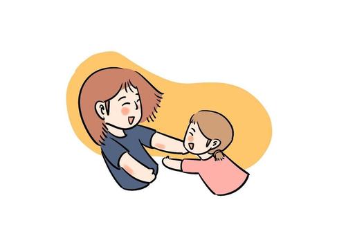 我看到了母亲哭了。