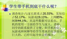 关于手机的利与弊