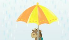 微笑给我撑起一把伞