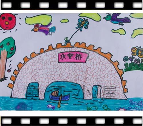 在家乡写的桥梁的构成