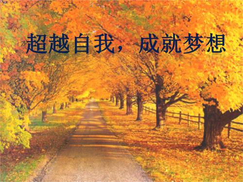 超越自我，实现梦想