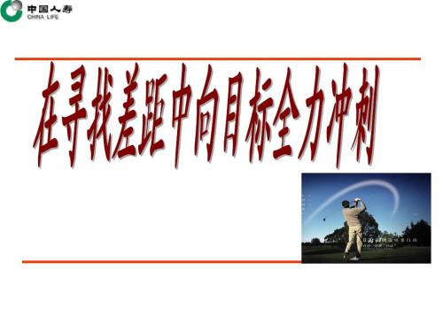 目标和现实
