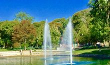 四季风景如画的校园