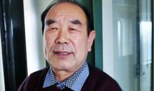 爷爷的笑，淡淡的