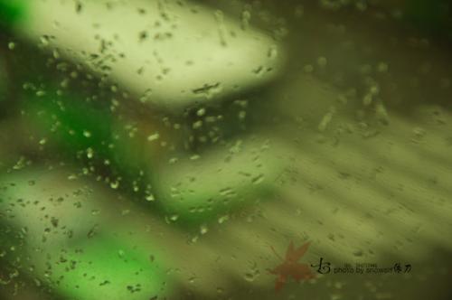 夜晚的雨