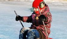 冬日里的老洋车