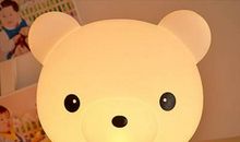 永久的小熊台灯