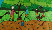 给世界增添一份绿色