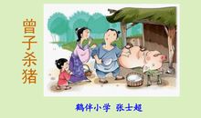 “曾子杀猪”所想到的