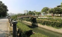 美丽的桂畔河堤公园