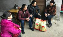 探望孤寡老人有感