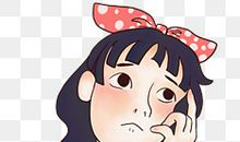 那位思考的女孩