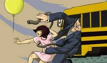 背着爸爸去上学观后感