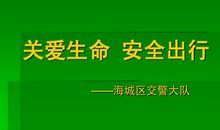 关爱生命平安出行作文
