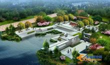 家乡的龙舟广场