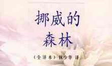 挪威的森林读后感