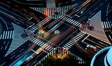 红绿灯人生的路口