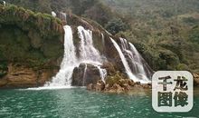 我爱家乡美丽的瀑布