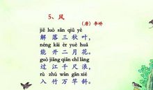 《风》诗歌