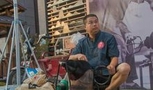 卖爆米花的老爷爷