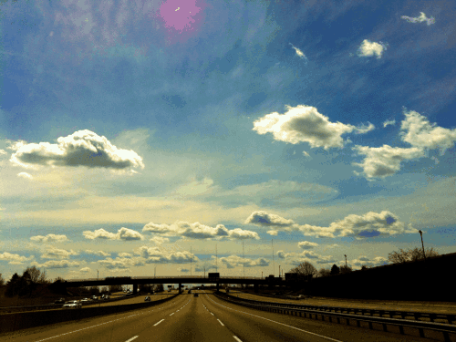 我在道路上