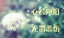 心若向阳无畏忧伤