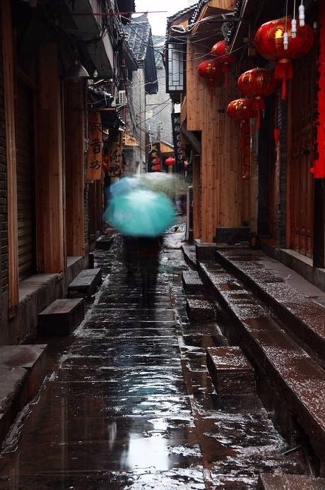 车道的秋天