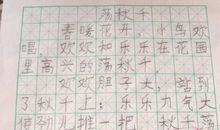 我的一年级作文