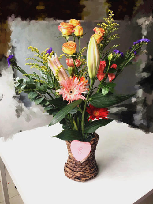 父亲喜欢鲜花