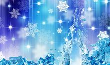 雪花飘落静悄悄