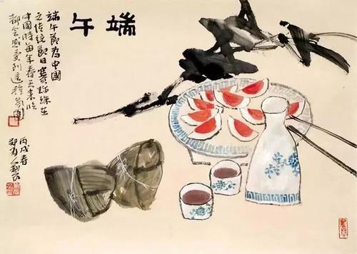 我学习中文绘画