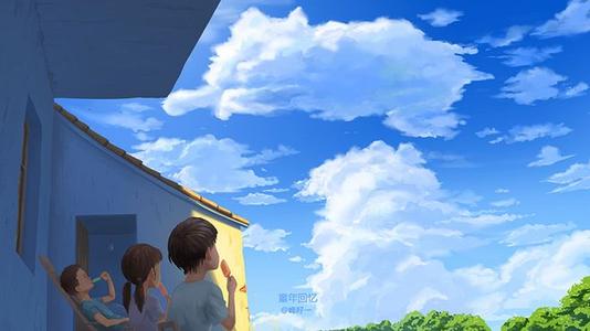 悲伤的暑假充满了回忆