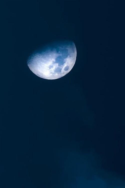 没有月亮夜空