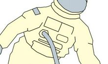 一个宇航员在打盹作文