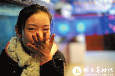 他很高兴留下眼泪