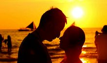 《夕阳下的奔跑》诗歌