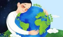 母爱撑起一把伞