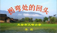 父亲的爱，在隐蔽处——读《拐弯处的回头》有感