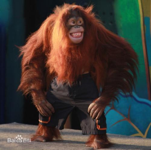 “岛上的红头发猩猩”