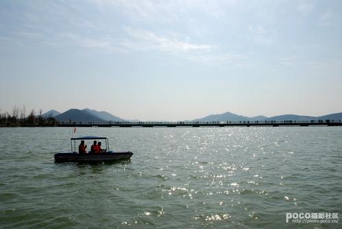 云龙湖喷泉