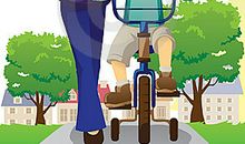 自行车里有母爱