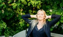 一个满意的微笑